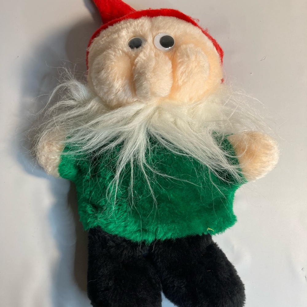 Magic finger elf hsnd puppet plush